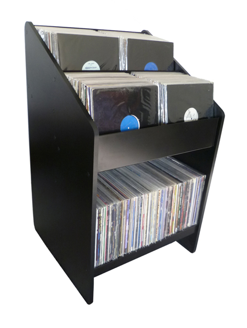 Made my own record storage from IKEA storage crates and scaffolding : r/ vinyl