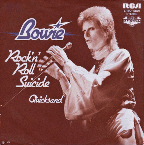 David Bowie rock n roll suicide