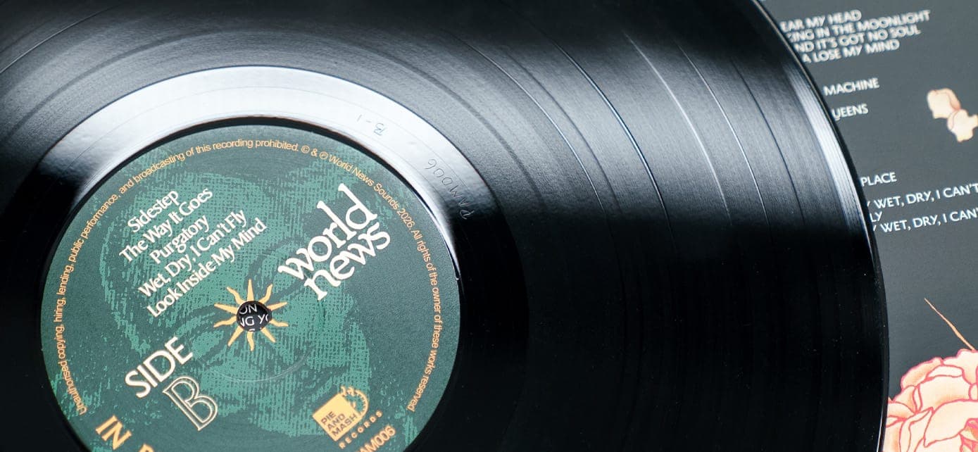World News' In Purgatory vinyl
