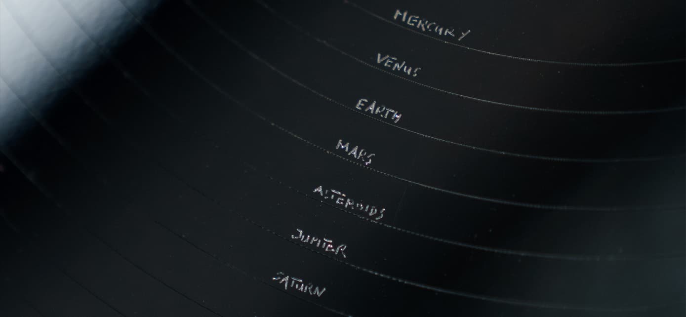 VF repress Ryoji Ikeda's The Solar System and Code Name: A-Z — The